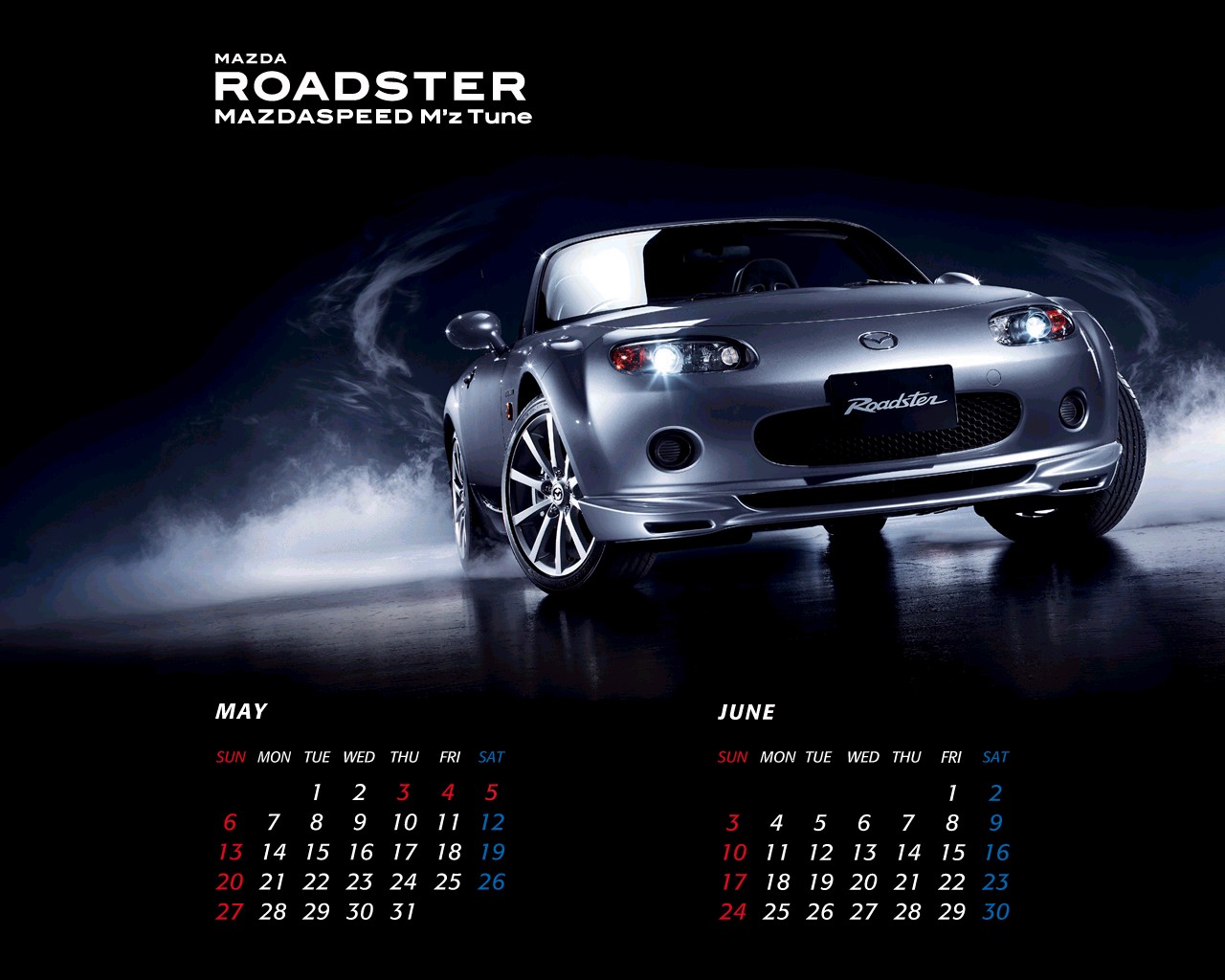 MAZDA Calendar Genuine Wallpaper's 2007 - RX8Club.com