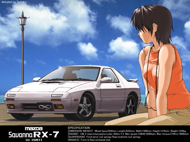 anime screenshot of jdm mazda rx - 7 with attack on | Stable Diffusion |  OpenArt