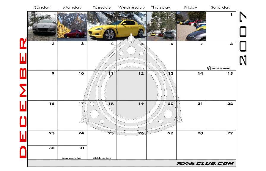 2007 San Bernardino Calendar